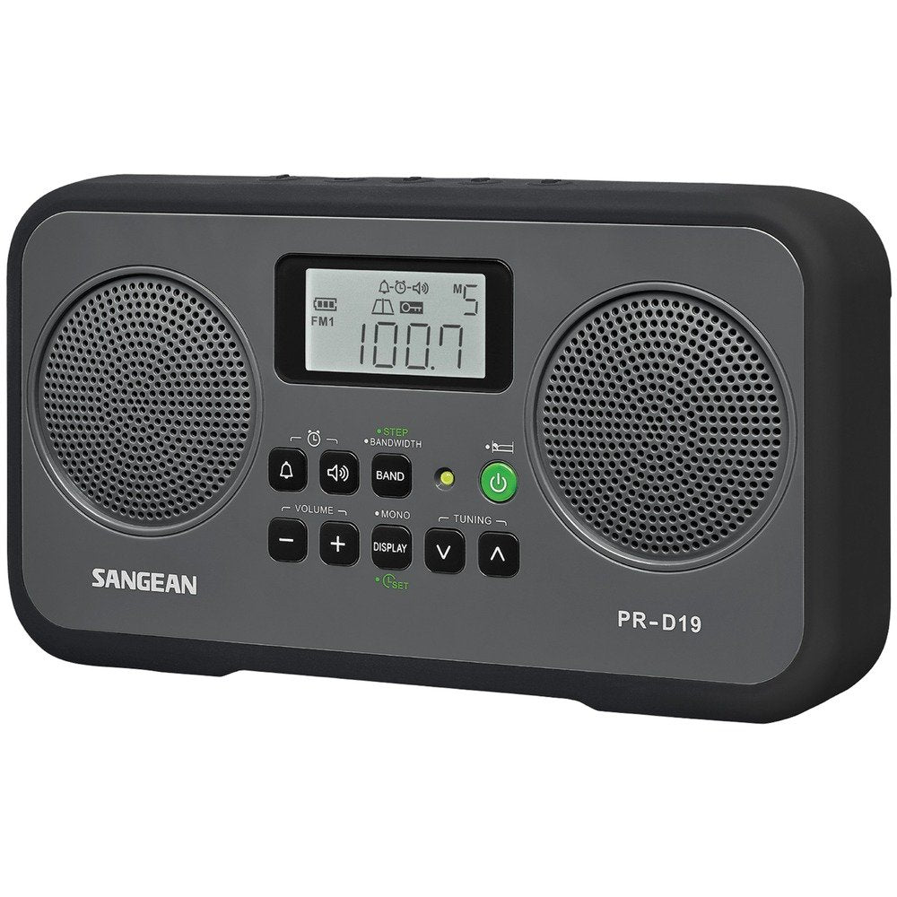 Sangean Radio, Black, Radio