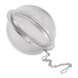 RSVP International Tea Infuser, 3" Diameter, Stainless Steel