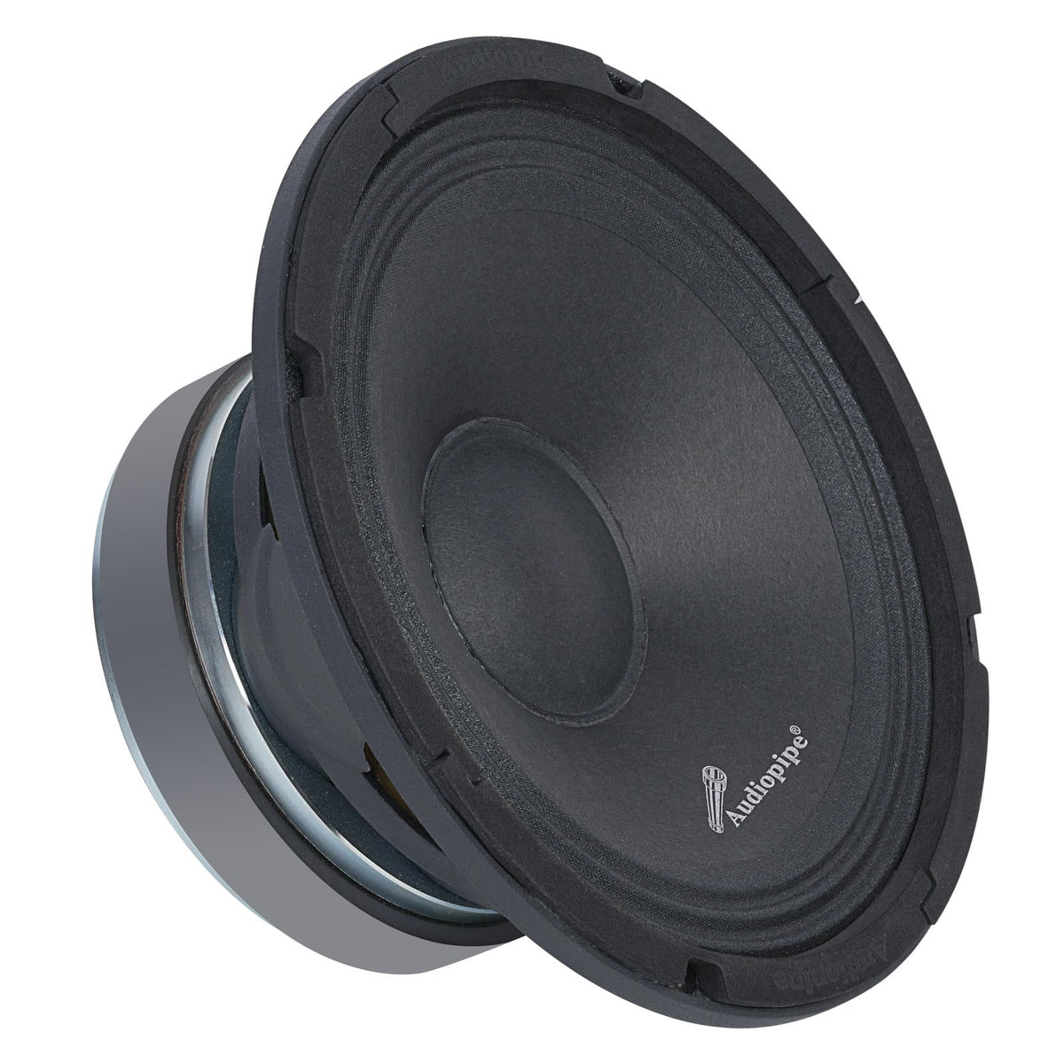 Audiopipe Speakers, 8", Black