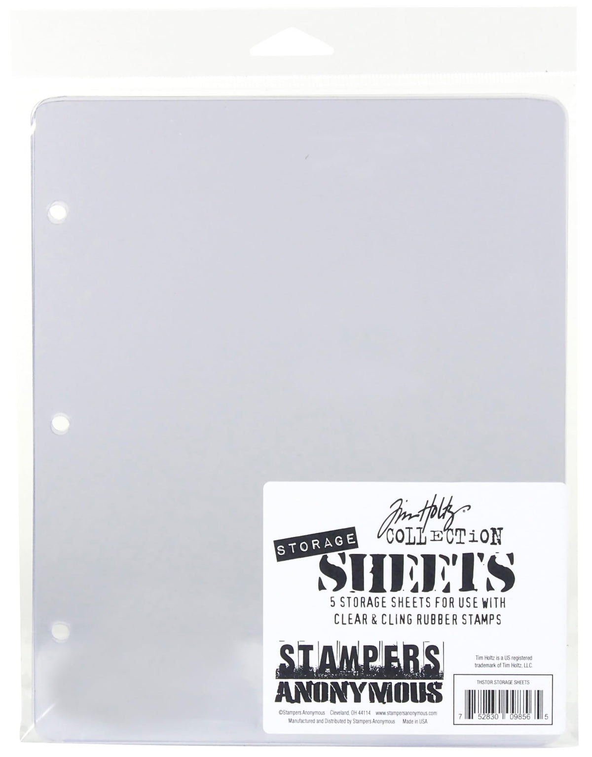 Stampers Anonymous Rubber Stamp, 7 x 8.5 inches, Multicolor