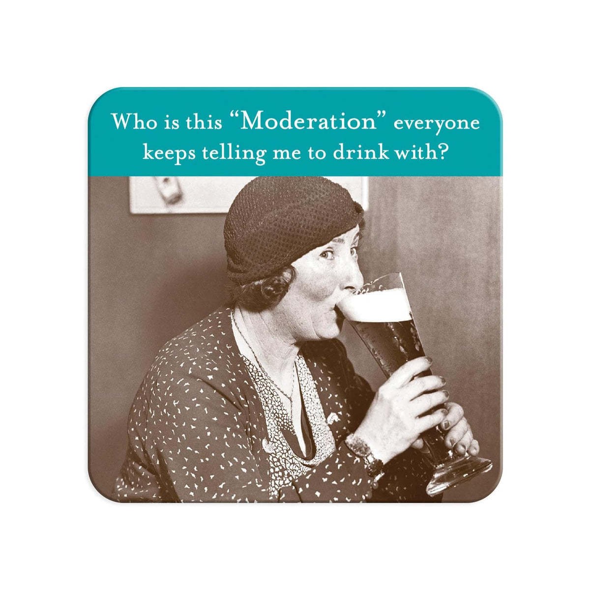 Shannon Martin Design Drink Coaster, 3.75" x 3.75", Multicolor