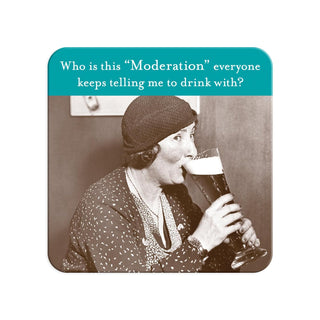 Shannon Martin Design Drink Coaster, 3.75" x 3.75", Multicolor