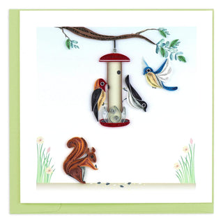 Quilling Card Greeting Card, 6x6 Inch, Multi