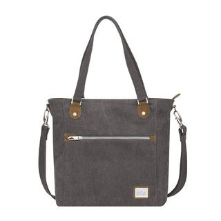 Travelon Anti-Theft Heritage Tote Bag, Pewter