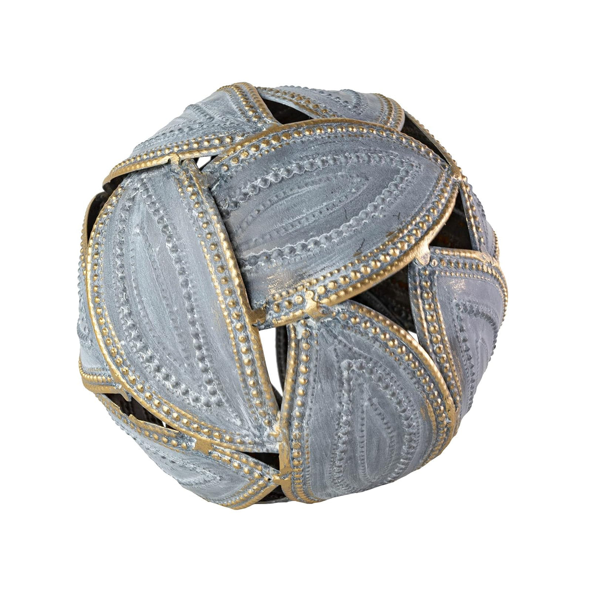 Foreside Home and Garden Sculpture, 5 x 5 x 5"H, Gray