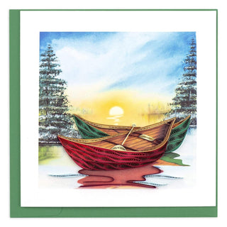 Quilling Card Greeting Card, 6 x 6 inches, Multi