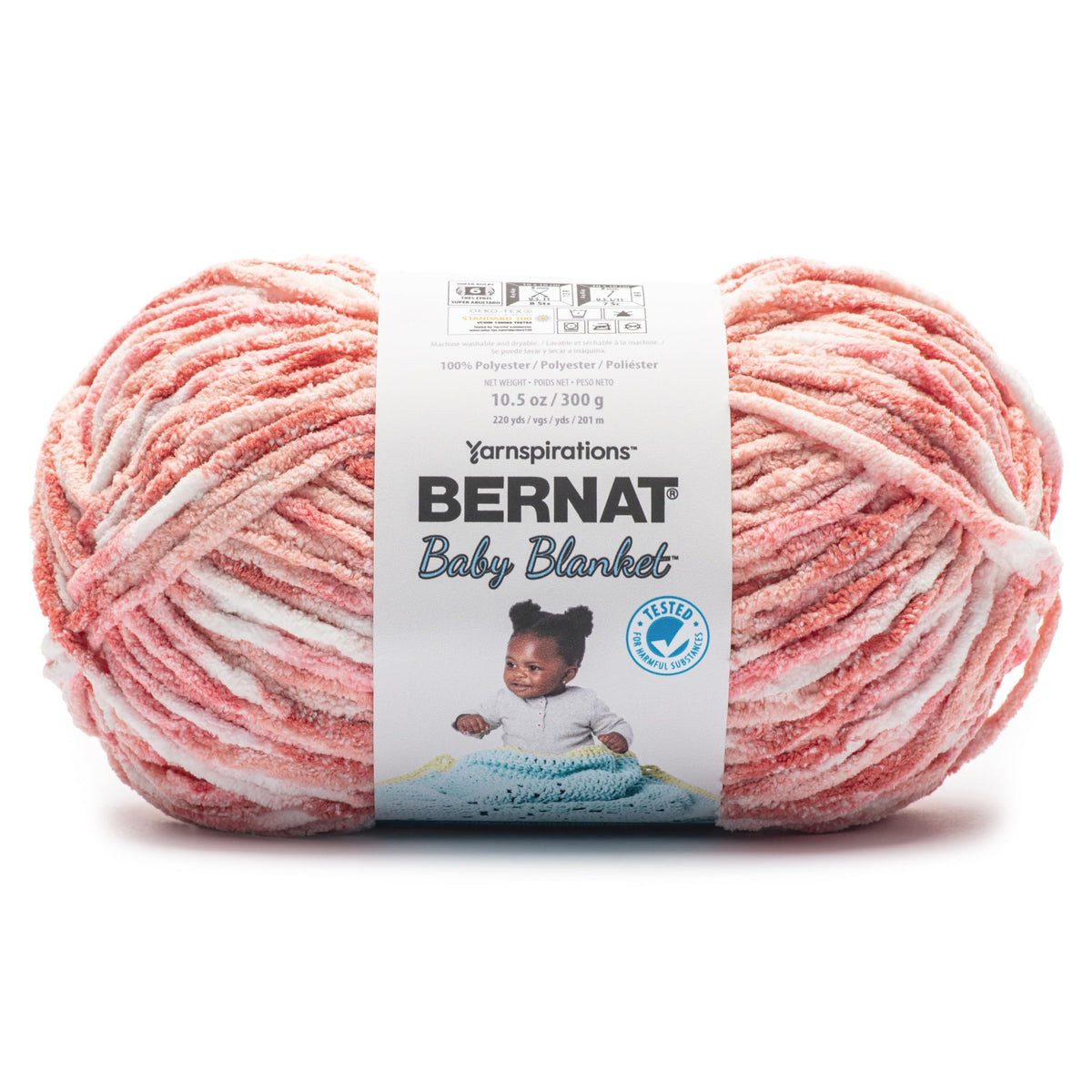 Spinrite Yarn, Big Ball, Petal Pink