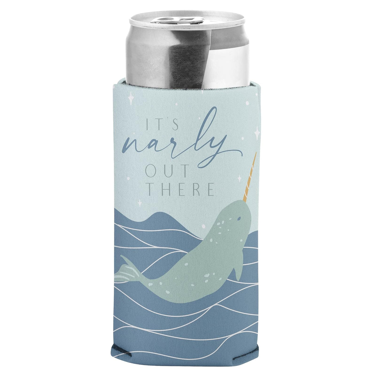 Karma Beverage Insulator, One size, Narwhal