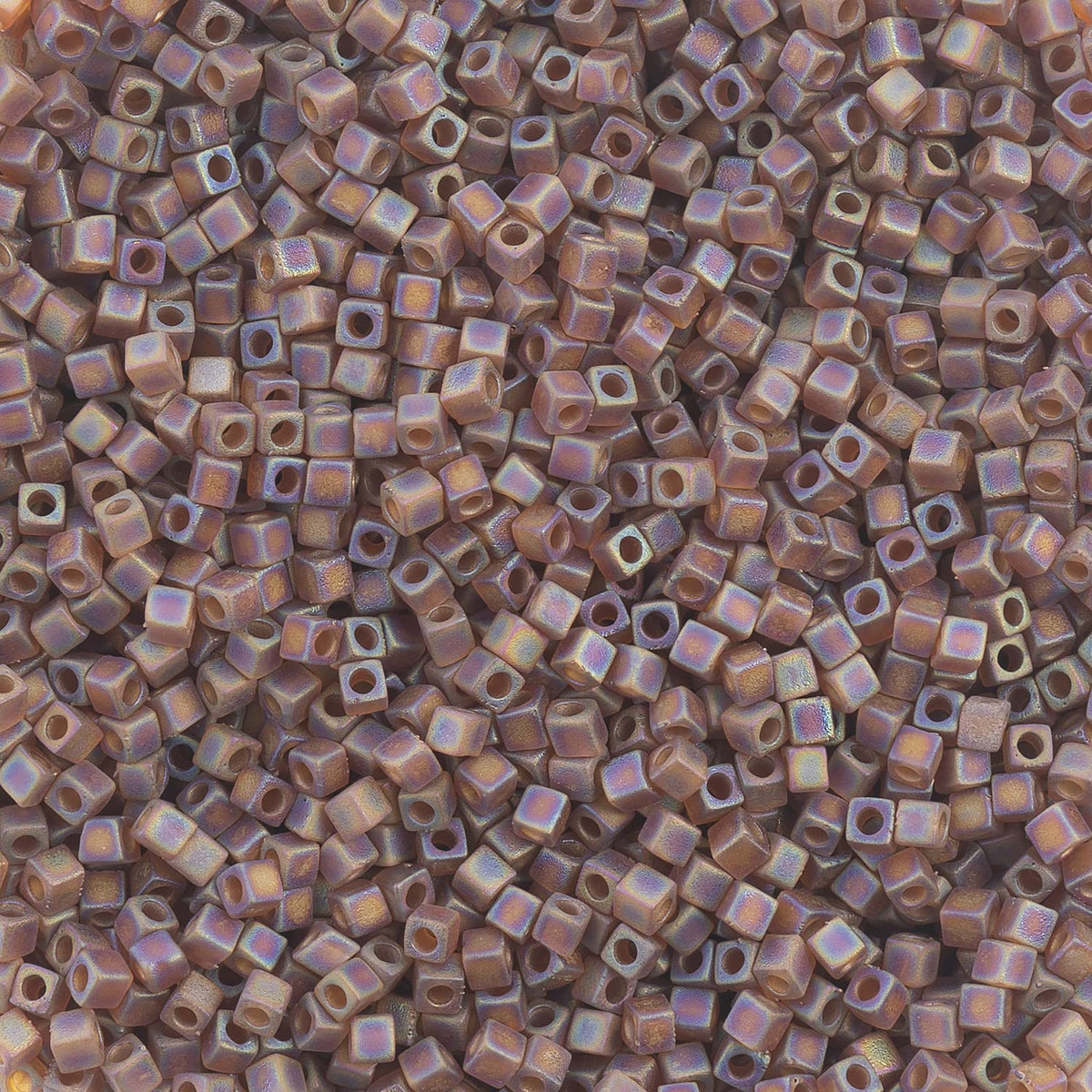 John Bead Craft Bead, Size: 1.8mm, Dark Topaz Transparent Matte