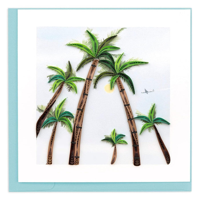 Quilling Card Greeting Card, 6 x 6 inches, Multi