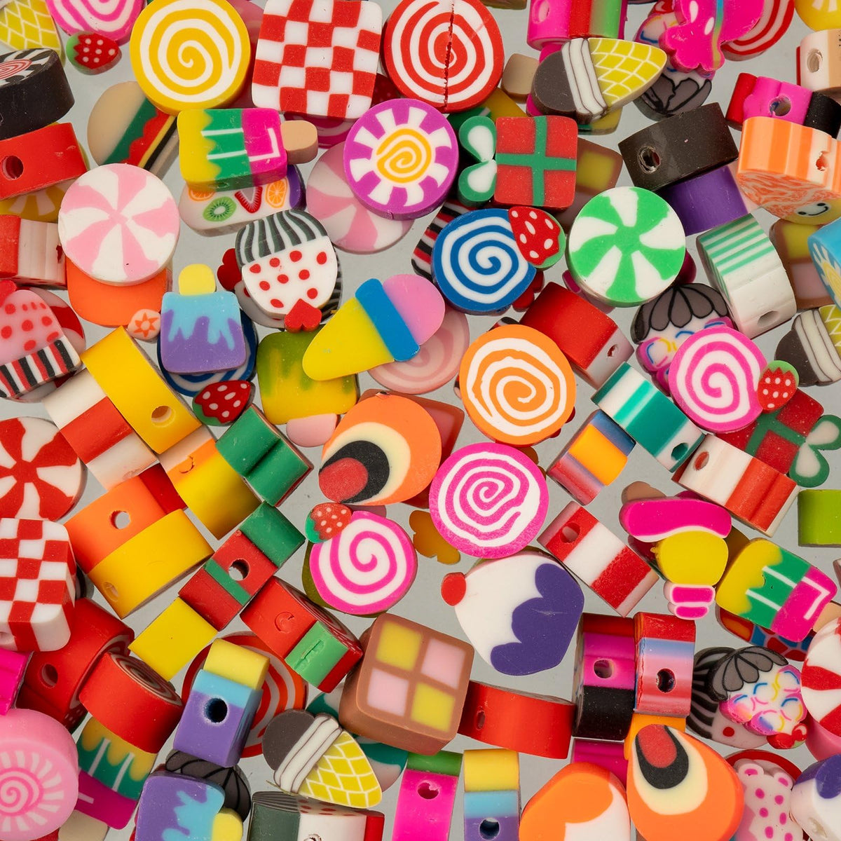 John Bead Craft Bead, 1mm, Candy Mix