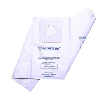 Janitized Vacuum Cleaner Bag, Blue