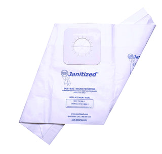 Janitized Vacuum Cleaner Bag, Blue