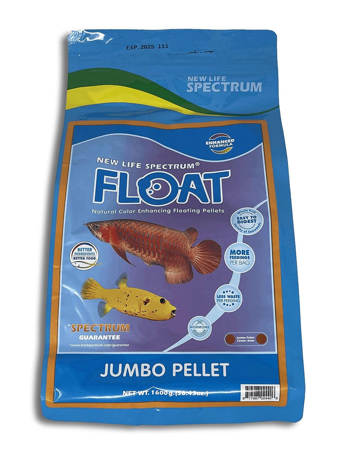 New Life International NLS New Life Spectrum Float Jumbo 5mm Pellet Bag for Fresh & Saltwater Fish 1600g