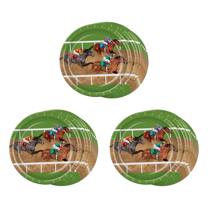 Beistle Dishware Plate, 9 inches, Multicolor
