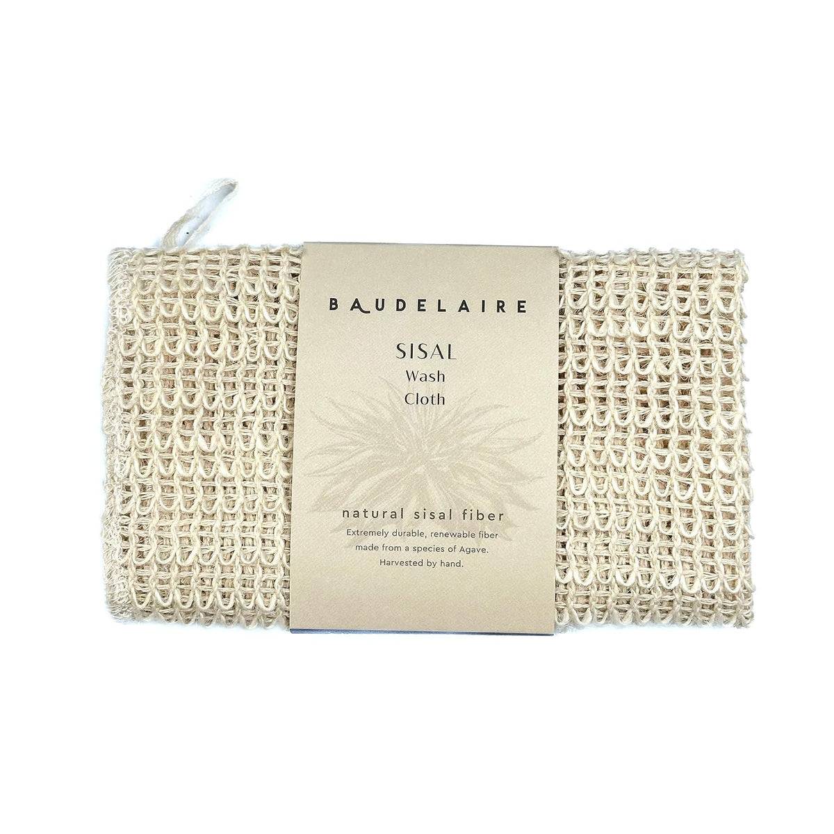 Baudelaire, Wash Cloth Sisal, 1 Count