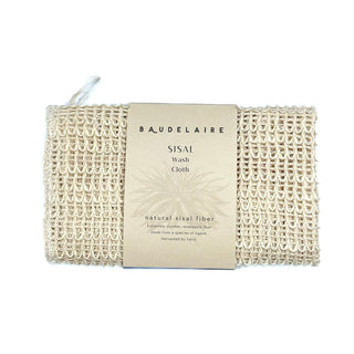 Baudelaire, Wash Cloth Sisal, 1 Count