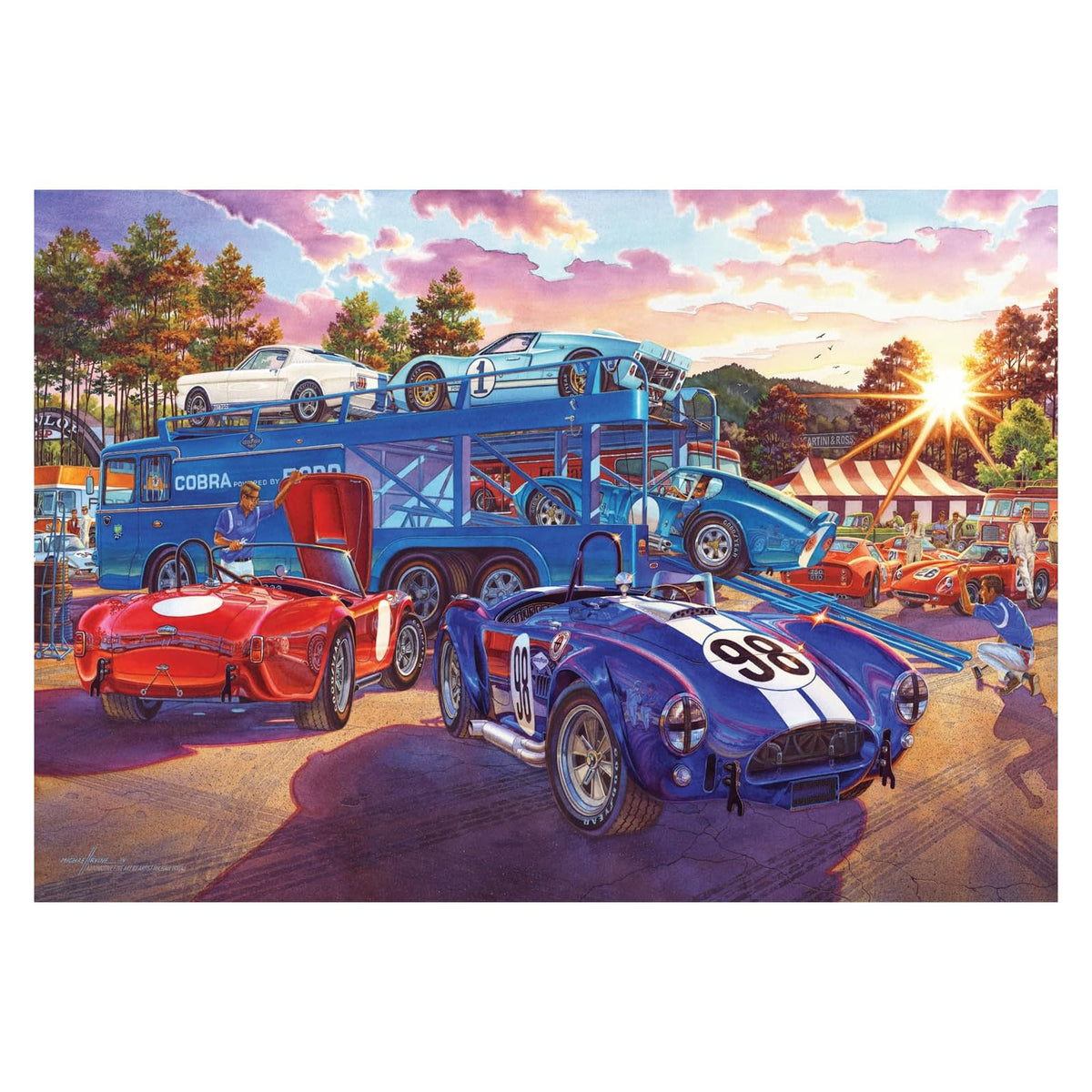 Anatolian Puzzles, 19'' x 13'', The Competition Has Arrived