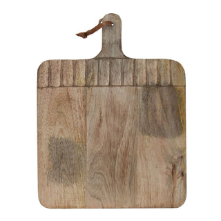 Foreside Home and Garden Cutting Board, 15.3"L x 11.8"W, Wide