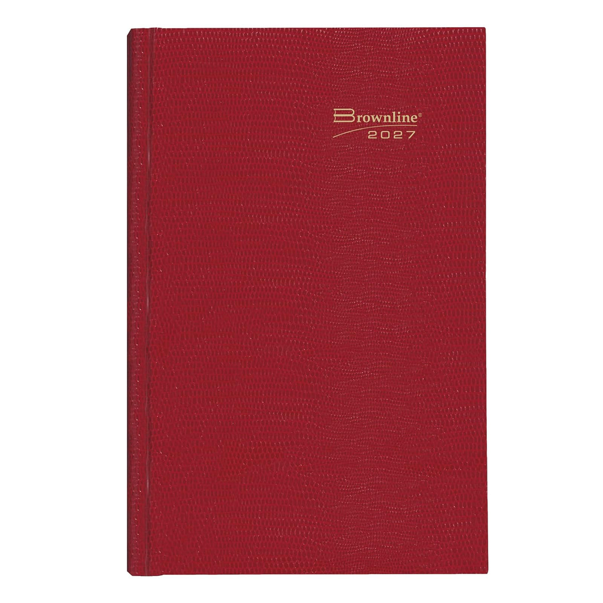 Brownline Planner, 10" x 7.875", Bright Red