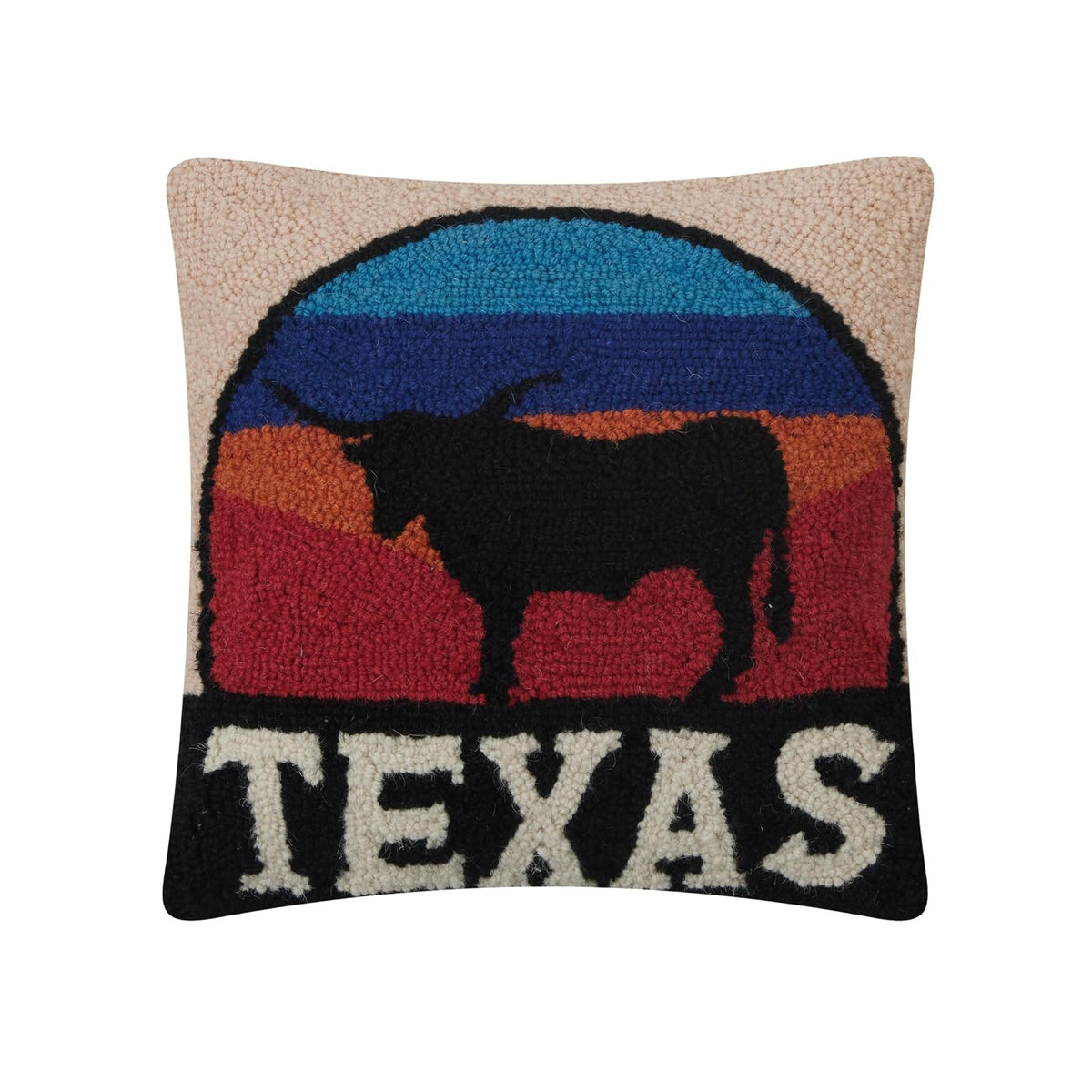 Peking Handicraft Pillow, 14 x 14 inches, Multicolor