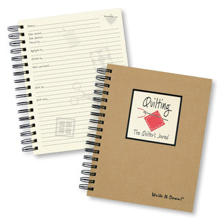 Write it Down Blank Book, Full-size, Kraft Brown