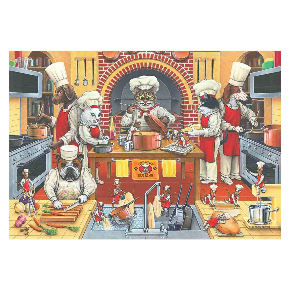 Anatolian Puzzles, 500, Kool Kat Kuisine