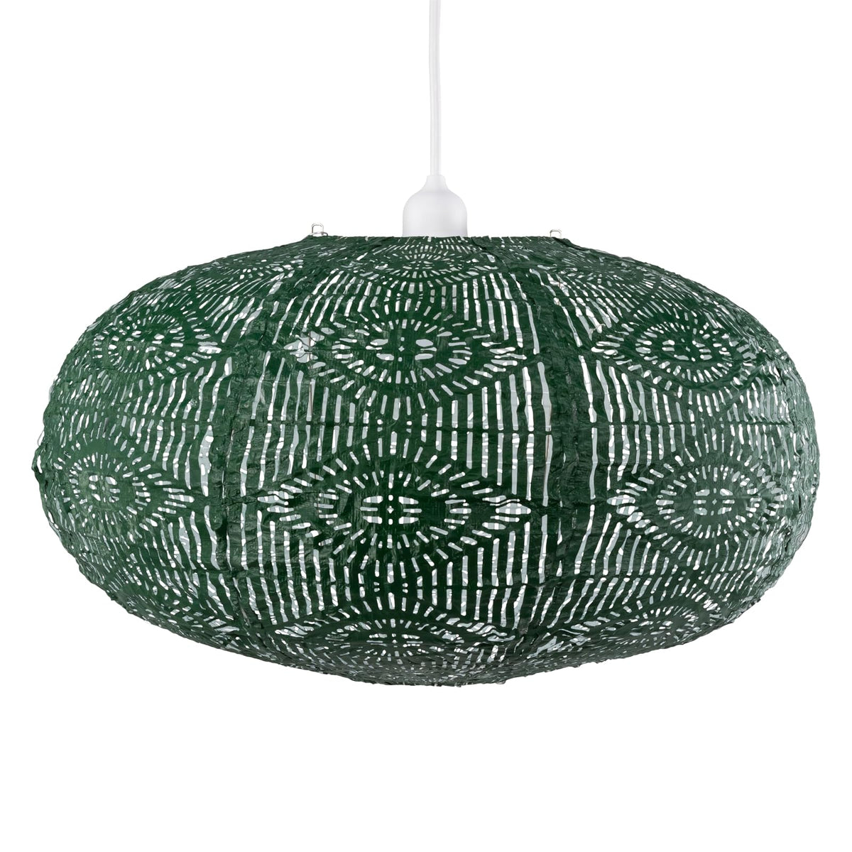 Allsop Light Fixture, 20 inches, Green