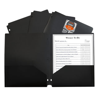 C-Line File Folder, Box of 25, Black