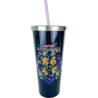 Spoontiques Drinking Cup, 24 Ounces, Hogwarts Crest