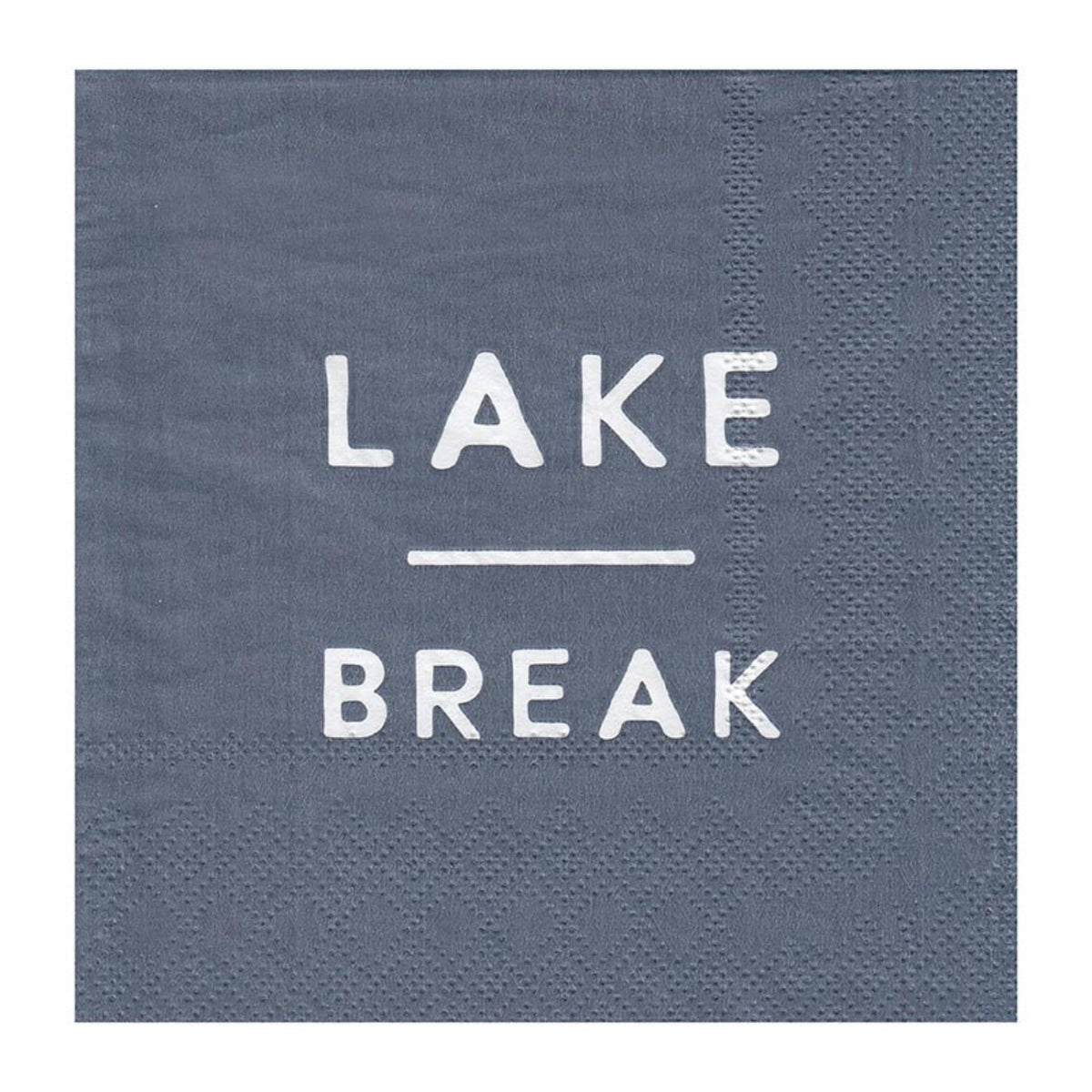 Santa Barbara Design Studio Disposable Napkin, 5" x 5", Lake Break