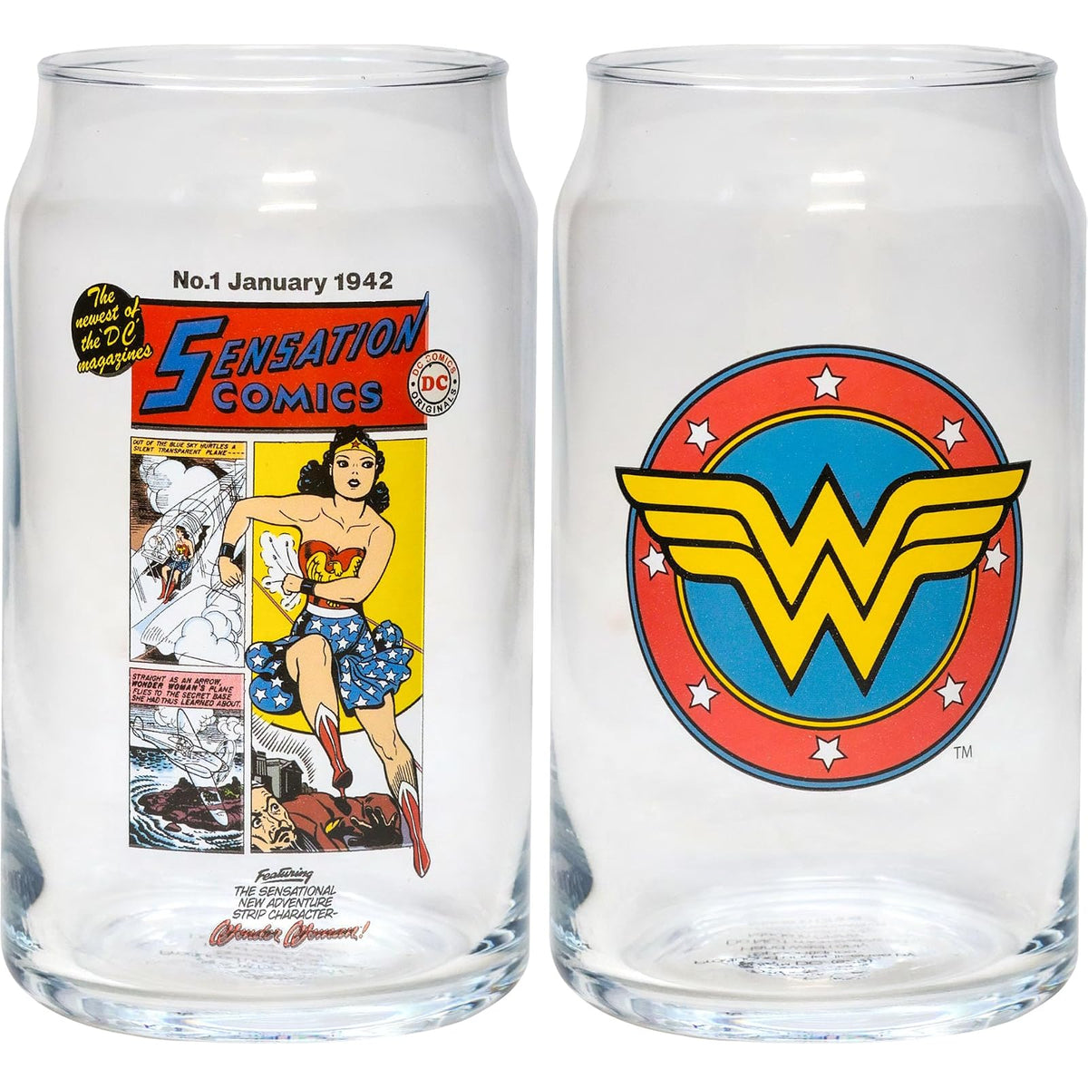 Spoontiques Drinking Cup, 16 oz, Wonder Woman