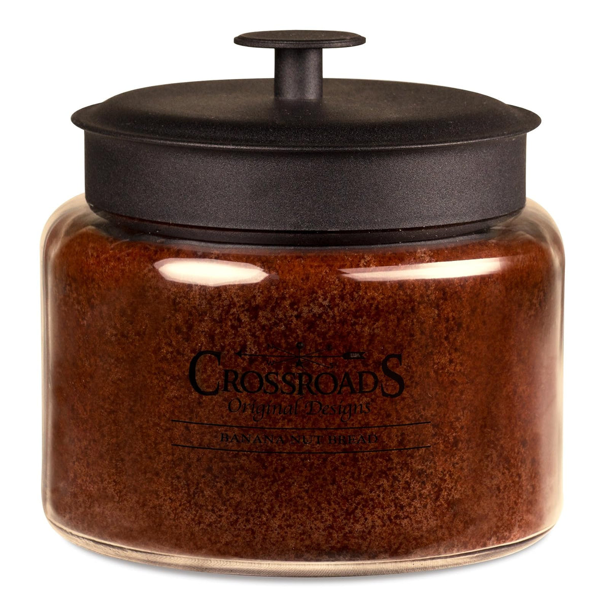 CROSSROADS ORIGINAL DESIGNS Candle, 64 oz, Dark Brown