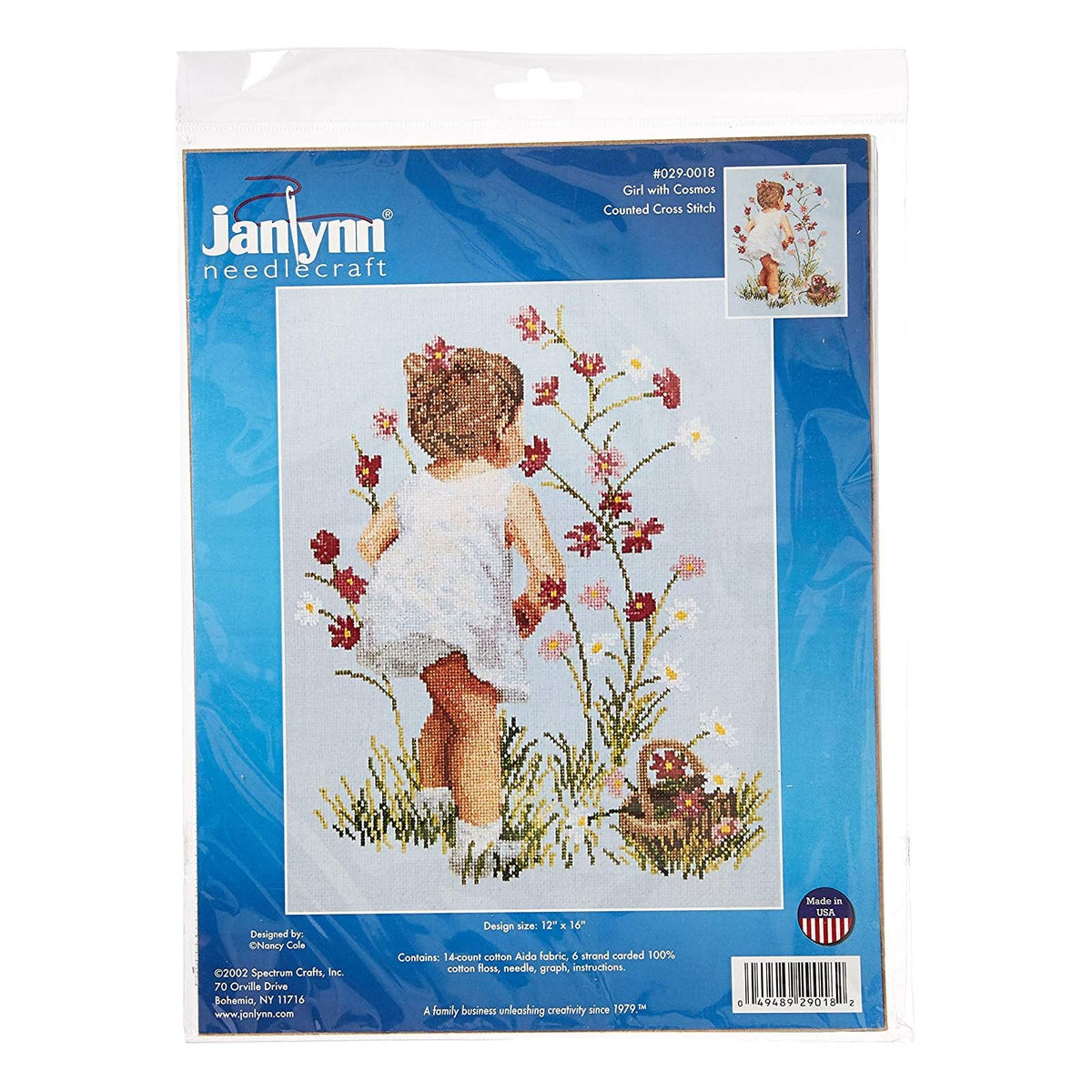 Janlynn Art Craft Kit, 12" x 16" (30.5 x 40.6 cm), Silver