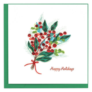 Quilling Card Greeting Card, Multi