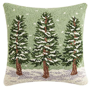 Peking Handicraft Pillow, 18" x 18" x 18", Green