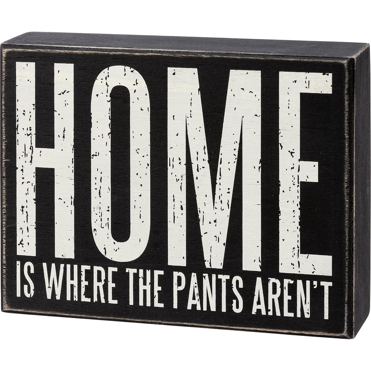 Primitives by Kathy Decorative Signage, 7" x 5.50" x 1.75, Classic