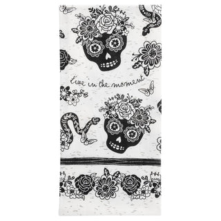 Karma Towel, 18" x 22", Sugar Skull