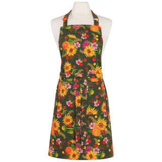 Now Designs Apron, W28 x L32in, Sunflower Splendor