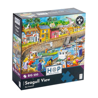 The House of Puzzles Puzzles, 250 pieces, Multicolor