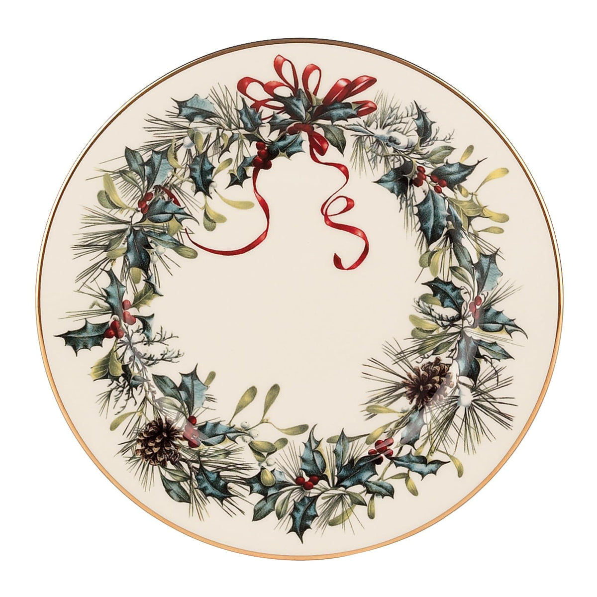 Lenox 185518022 Winter Greetings 6" Bread and Butter Plate