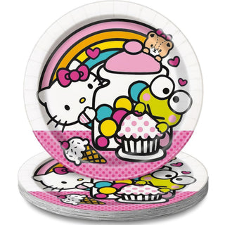 Unique Dishware Plate, 7", Pink