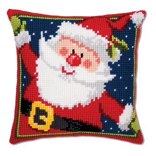 Vervaco Art Craft Kit, Happy Santa, Happy Santa