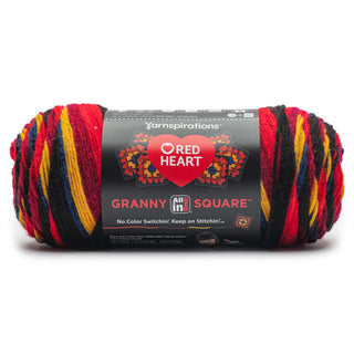 Red Heart Yarn, 250g/8.8oz, Black - Moody Cherry