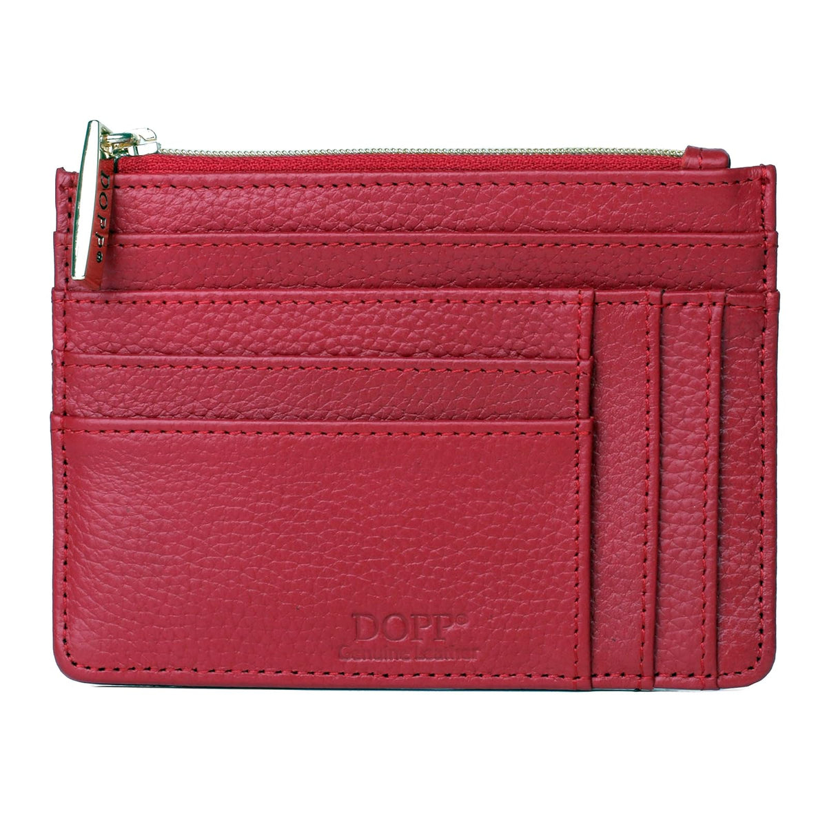 Julia Buxton USA Coin Purse Pouch, Red