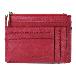 Julia Buxton USA Coin Purse Pouch, Red