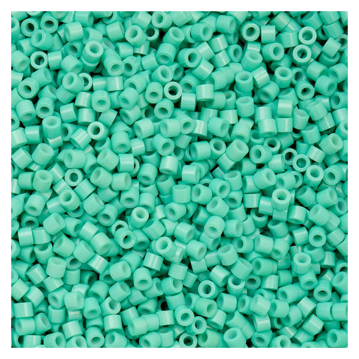 John Bead Craft Bead, Size 11, Vibrant Turquoise