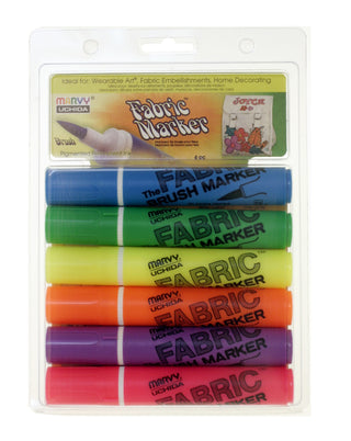 Uchida Marking Pen, 1 Count (Pack of 6), Fluorescent