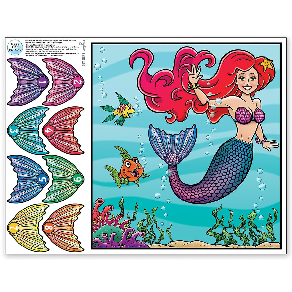 Beistle Tabletop Game, 19" x 17½", Multi