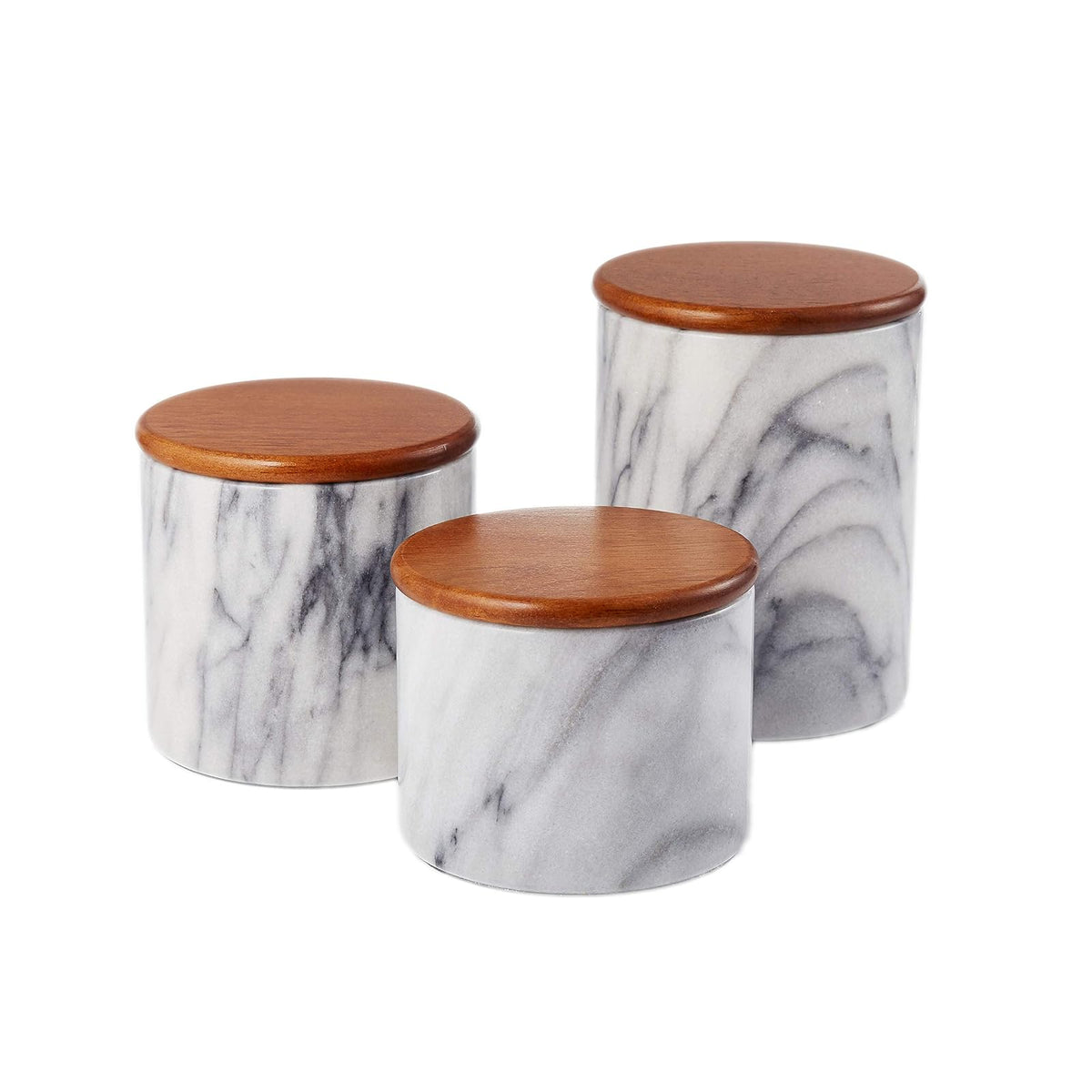 JEmarble Jar, 101.4 Ounces, White or Gray